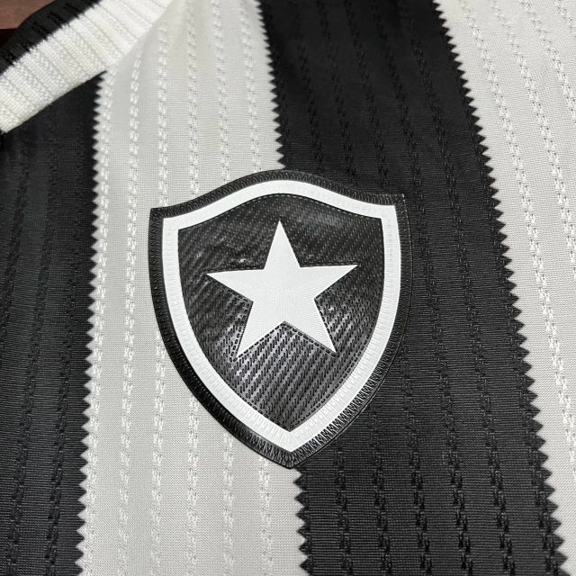 Kit Infantil Botafogo Home 24/25 - Rebook - Branco e Preto
