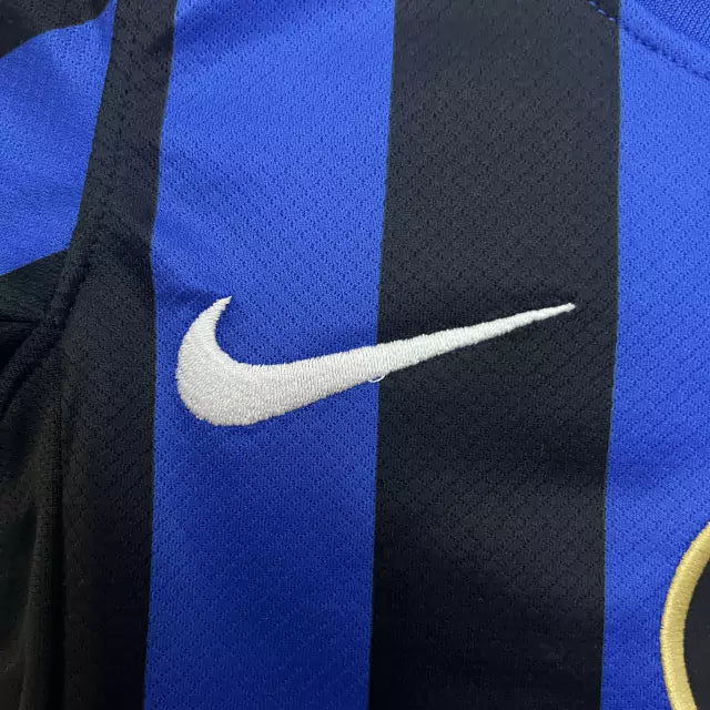 Conjunto Infantil Inter de Milan 24/25 Home Nike - Azul e Preto