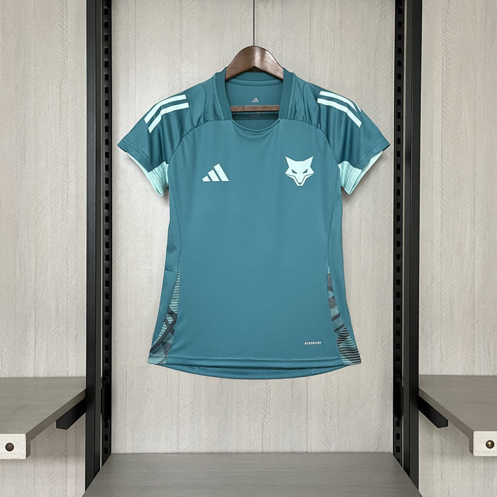 Camisa Cruzeiro Treino 25/26 Adidas Feminina - Azul
