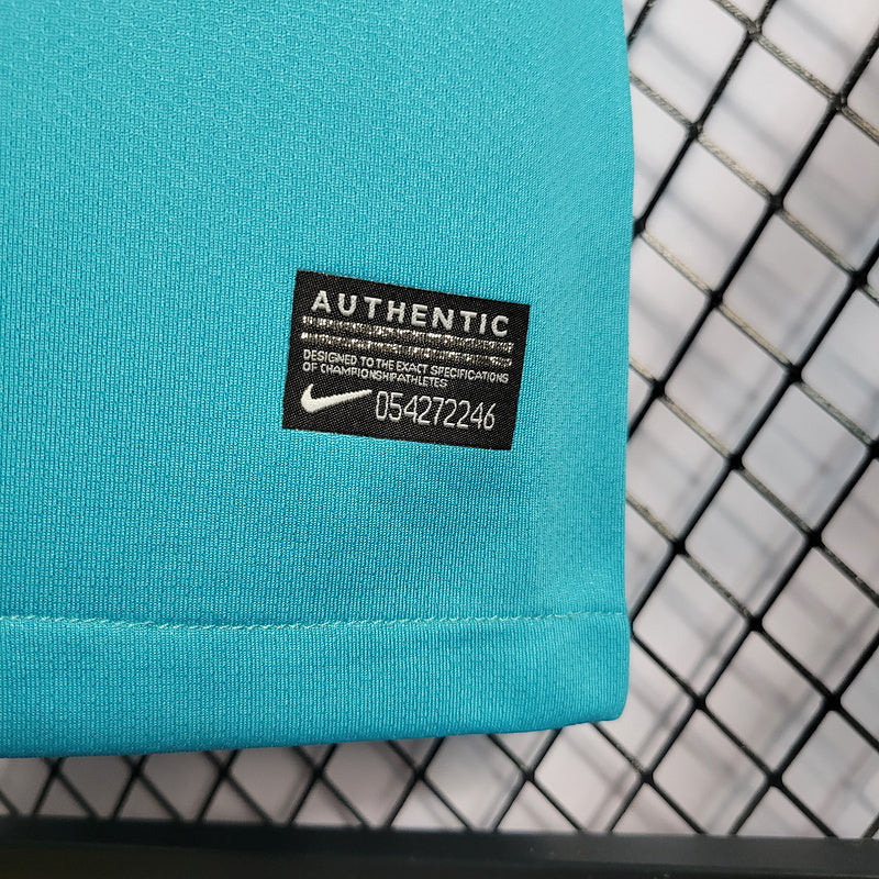 Camisa Santos Retrô 2012/13 Third Nike Masculina - Azul