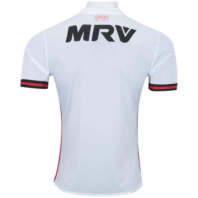 Camisa Flamengo Away 17/18 s/n° Torcedor Adidas Masculina - Branca