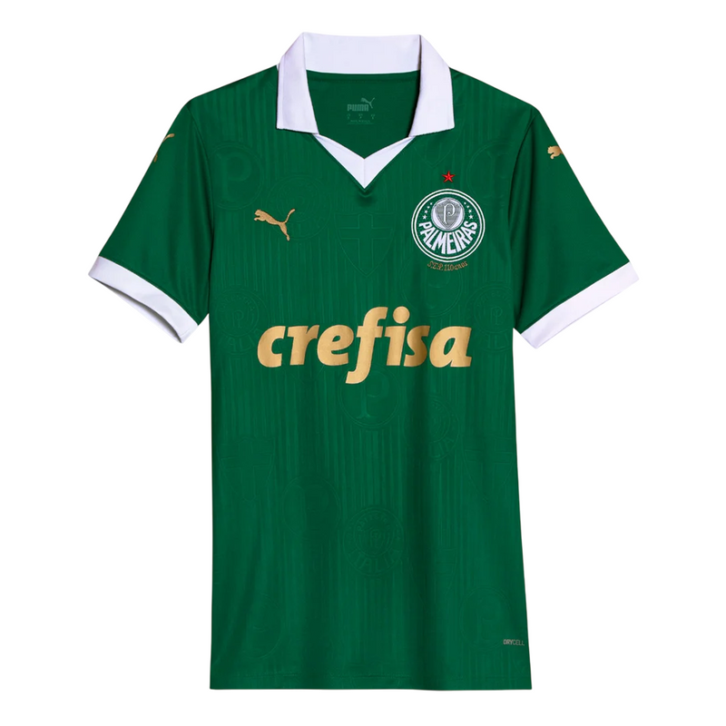 Camisa Palmeiras 24/25 Home Puma Feminina Torcedor - Verde