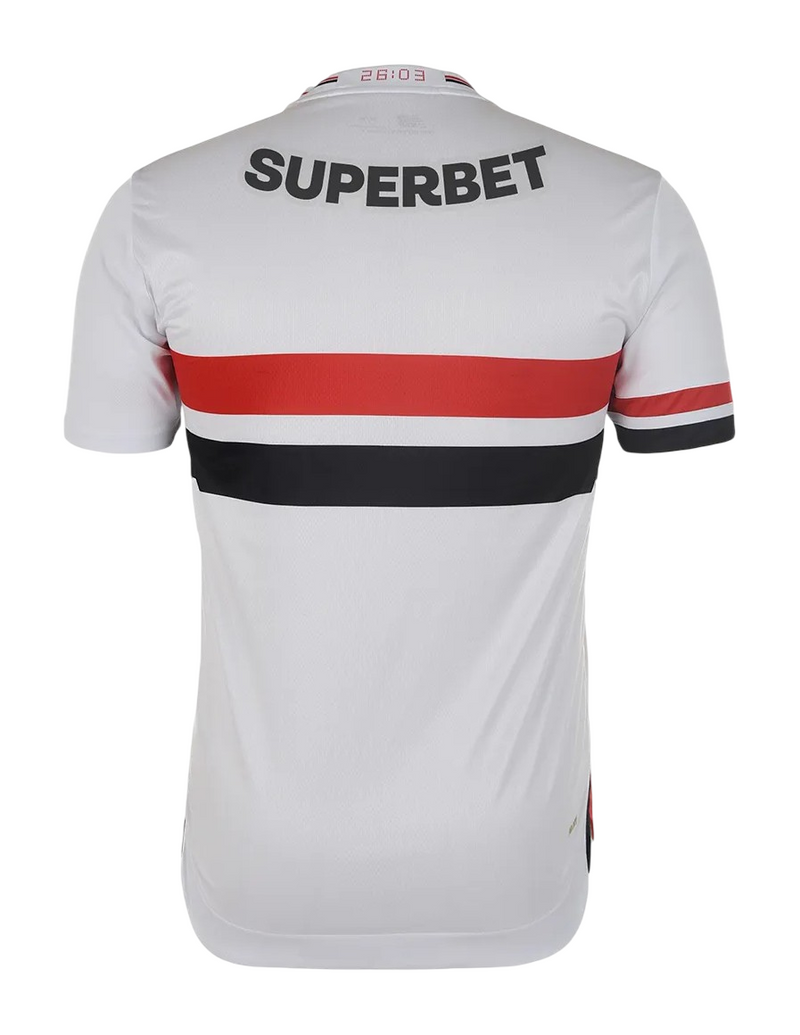 Camisa São Paulo 25/26 Home New Balance Torcedor - Branca