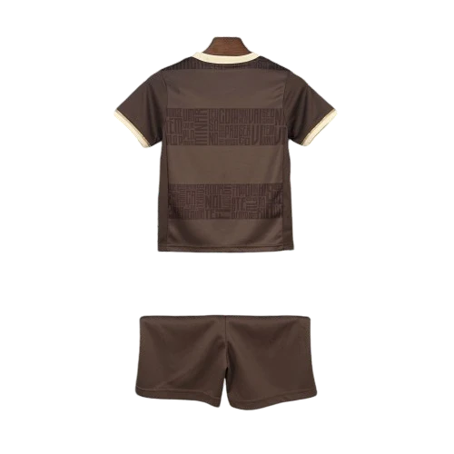 Kit Infantil Flamengo 24/25 Consciencia Negra - Marrom
