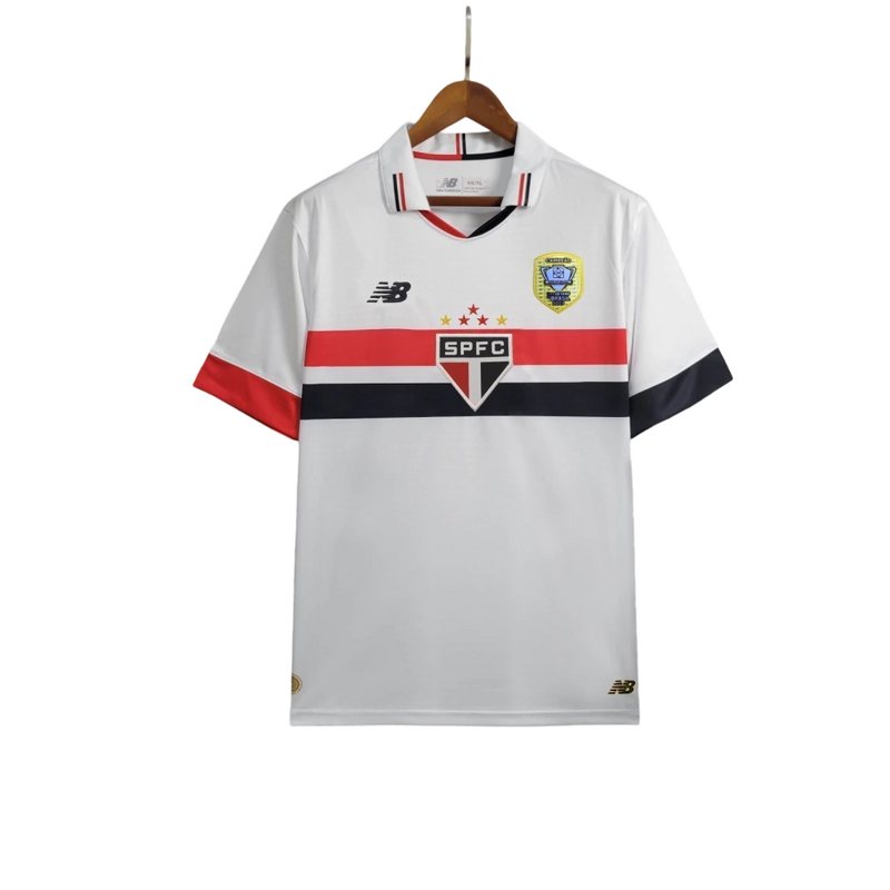 Camisa São Paulo Home 24/25 - C/Patch Campeão Copa do Brasil - Masculino Torcedor