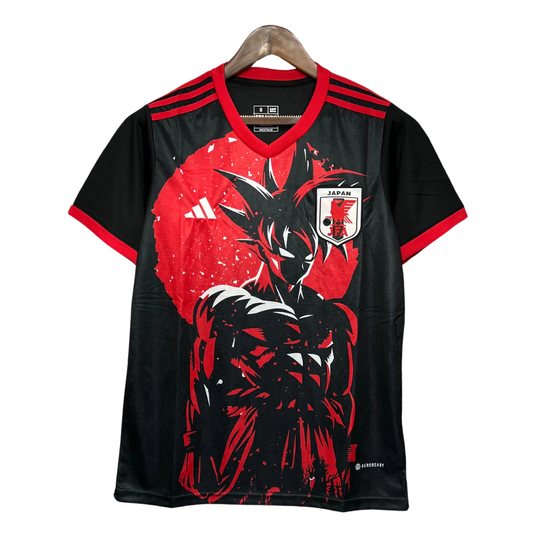 Camisa Japão "Goku" Ed. Especial 24/25 s/n° Adidas Masculina - Preta e Vermelha