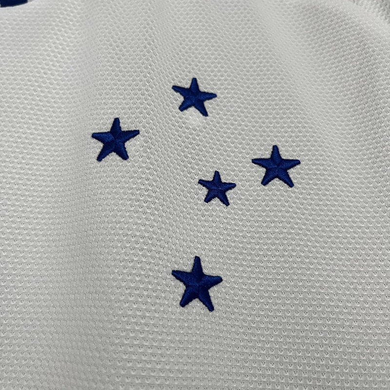 Camisa Cruzeiro Away 24/25 Adidas Torcedor Masculino - Branca