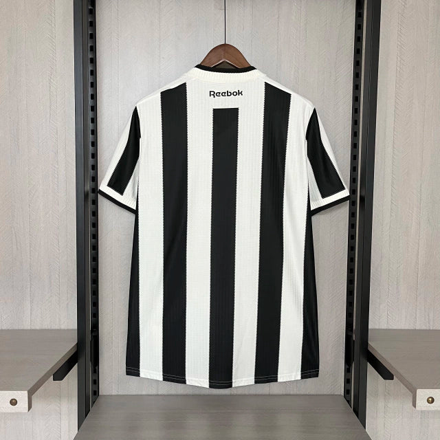 Camisa Botafogo Home 24/25 Reebok Torcedor Masculina com Patch e Patrocínios