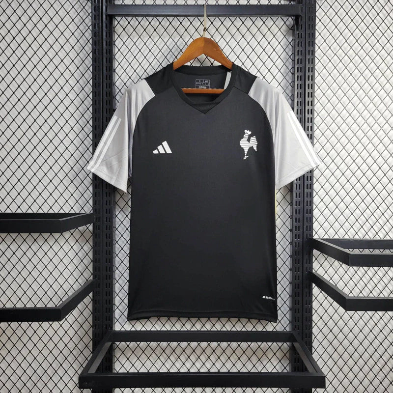 Camisa Atletico Mineiro Treino 24/25 Adidas Masculina - Preta e Cinza