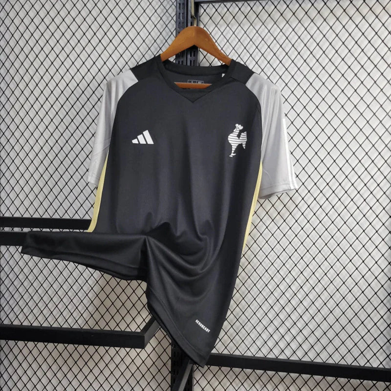 Camisa Atletico Mineiro Treino 24/25 Adidas Masculina - Preta e Cinza
