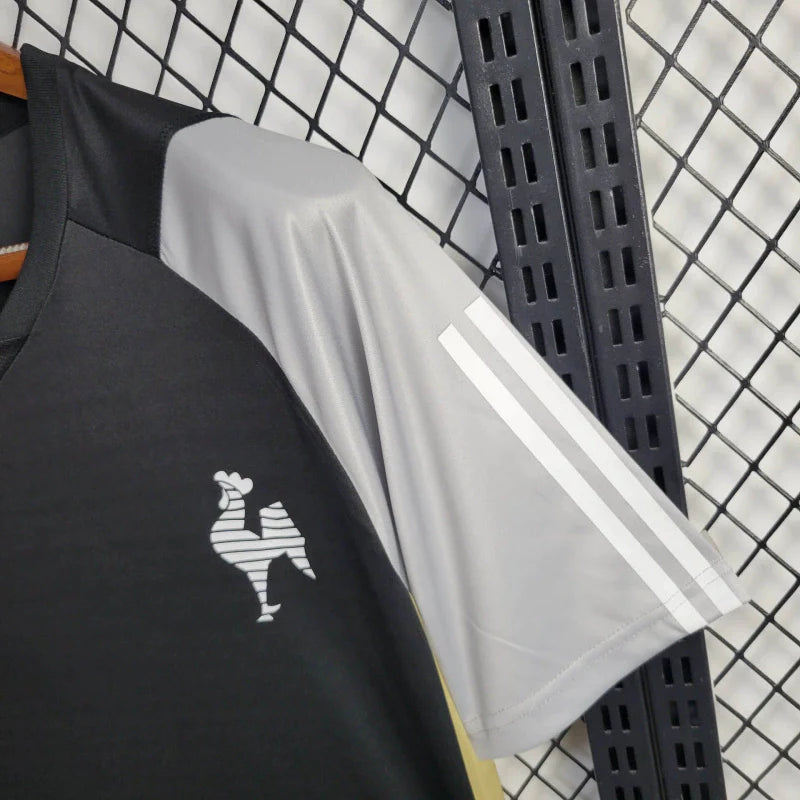 Camisa Atletico Mineiro Treino 24/25 Adidas Masculina - Preta e Cinza