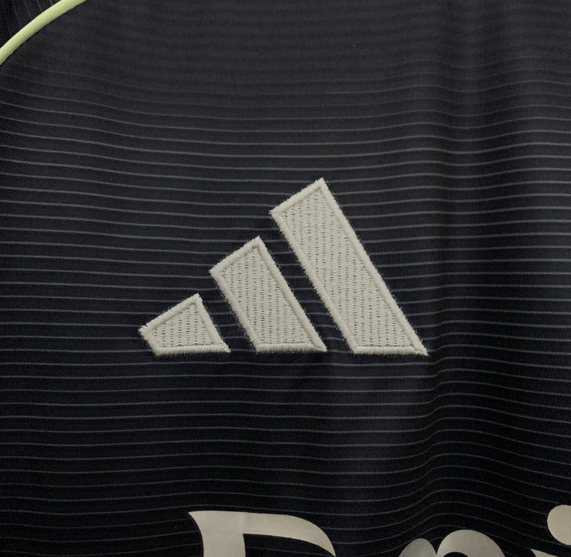Camisa Real Madrid Away 25/26 s/n° Torcedor Masculino - Preto