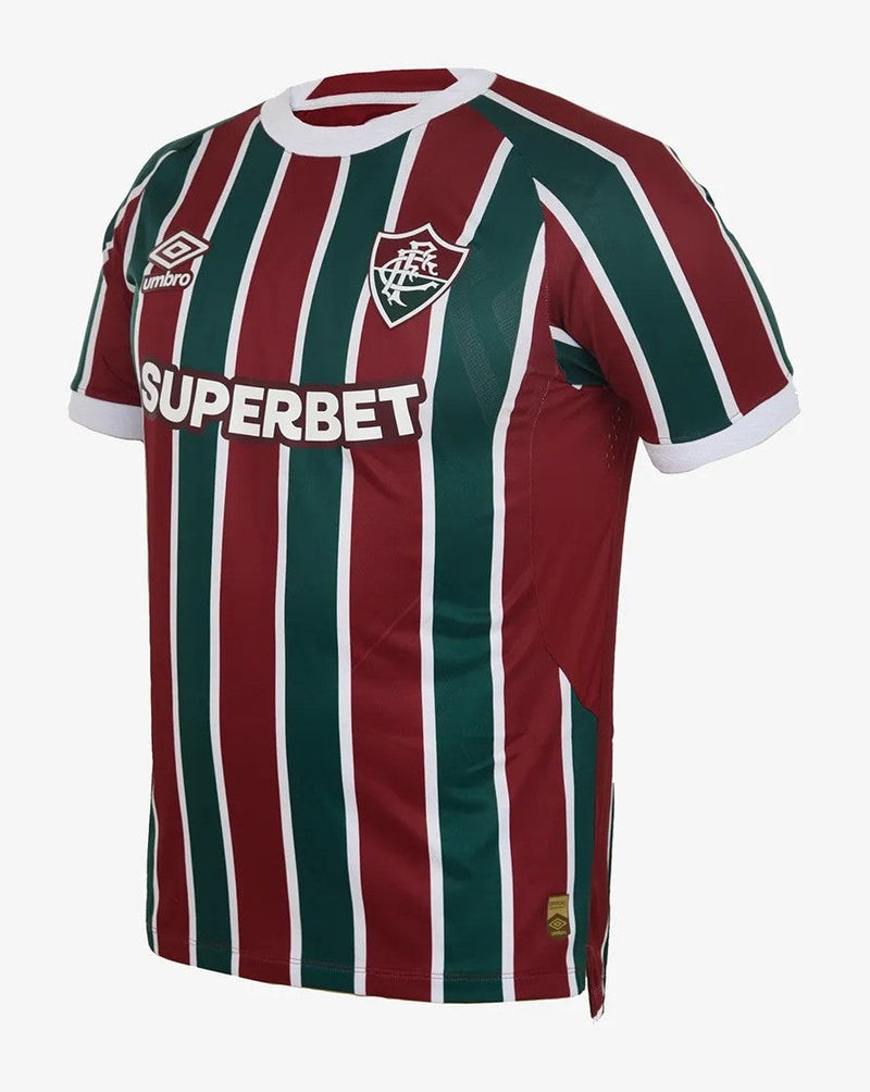 Camisa Fluminense 25/26 Home Umbro Masculino Torcedor - Listrado