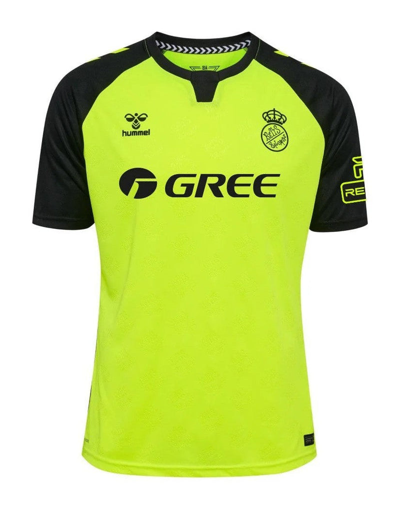 Camisa Real Betis 24/25 Away Hummel Torcedor - Preta e Amarela