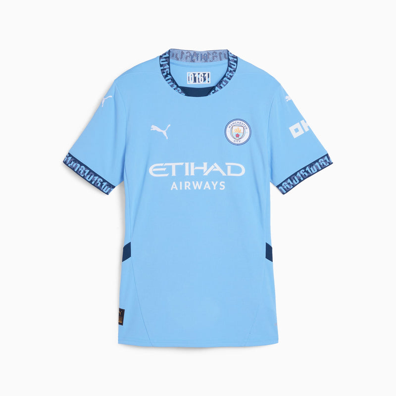 Camisa Manchester City Home 24/25 Puma Torcedor Feminina - Azul