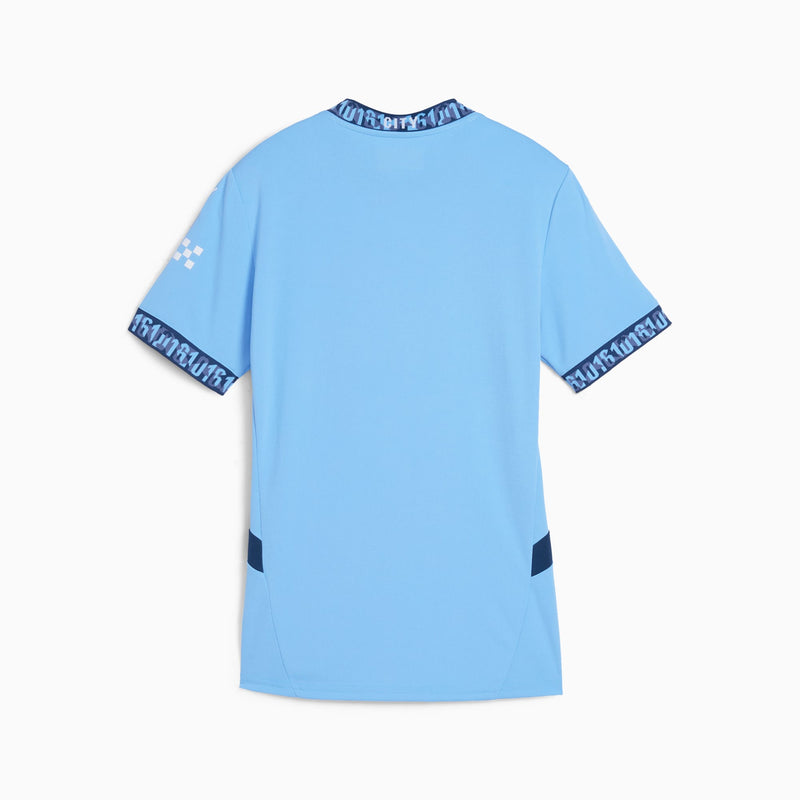 Camisa Manchester City Home 24/25 Puma Torcedor Feminina - Azul