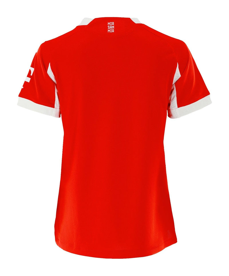 Camisa Bayern de Munich Home 25/26 Adidas Torcedor Feminina - Branca e Vermelha