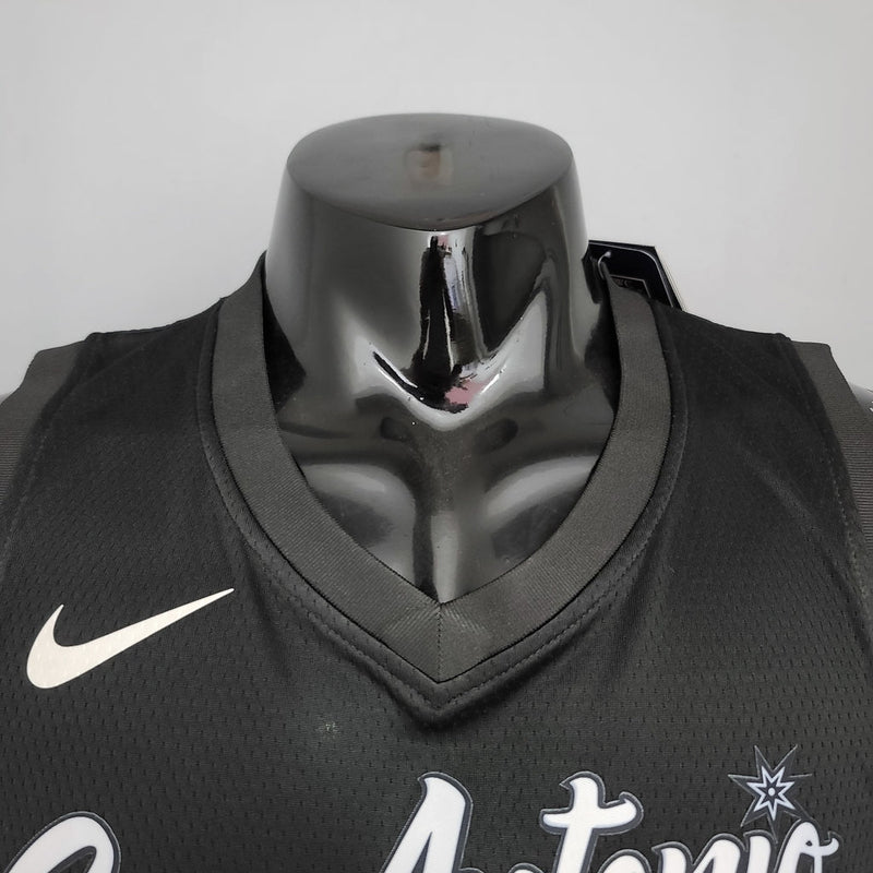 regata NBA Regata San Antonio Spurs Masculina - Preta