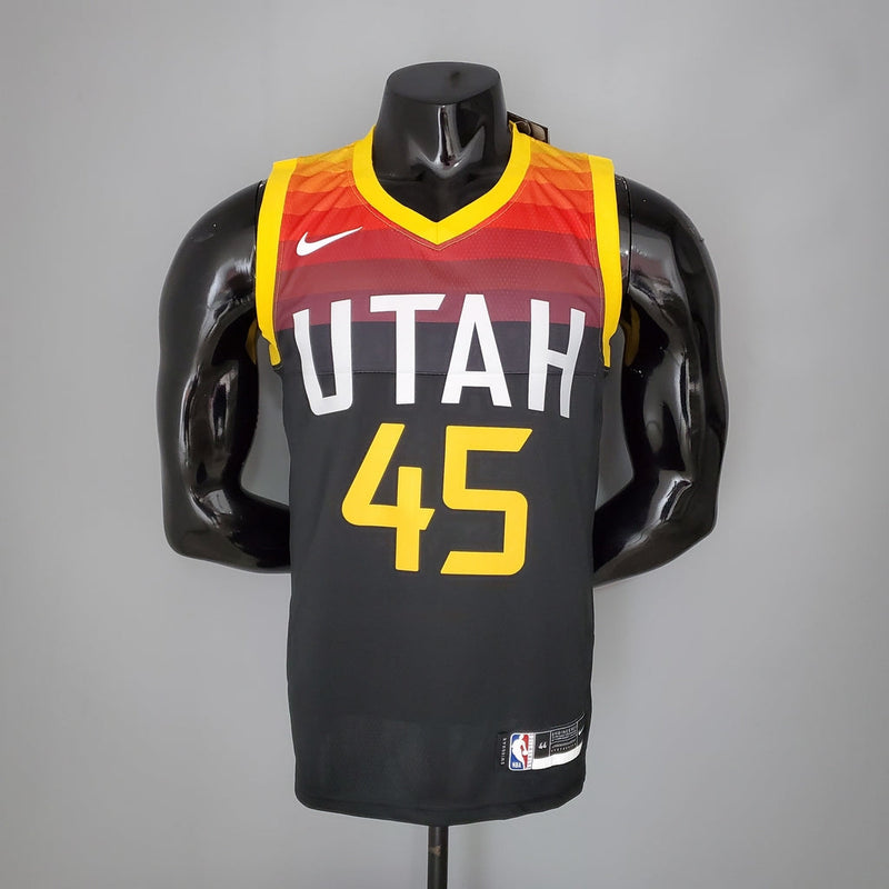 regata NBA Regata Utah Jazz Masculina - Preta