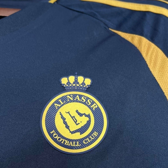 Camisa Al Nassr 24/25 Away Adidas Torcedor - Preta