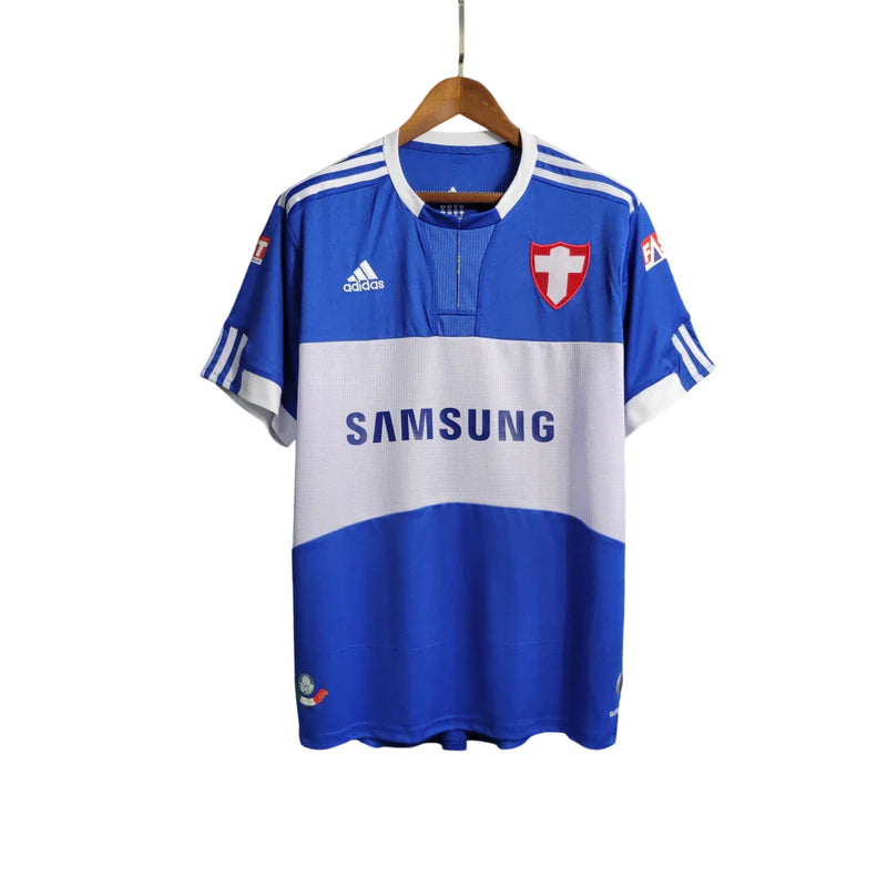 Camisa Palmeiras Retrô II 2009 Torcedor Adidas Masculina - Azul