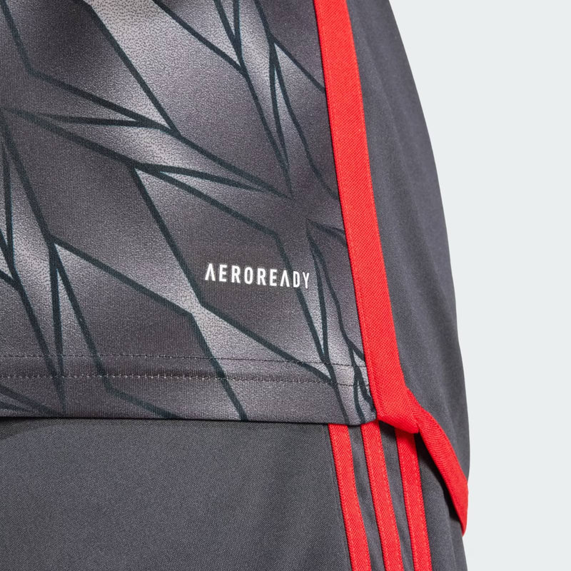 Camisa Flamengo Third 24/25 Torcedor - Vermelha e Preta