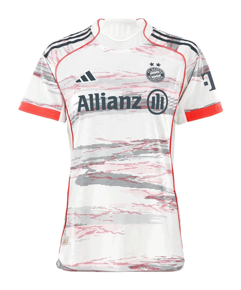 Camisa Bayern de Munich Away 25/26 Adidas Torcedor Feminina - Branca